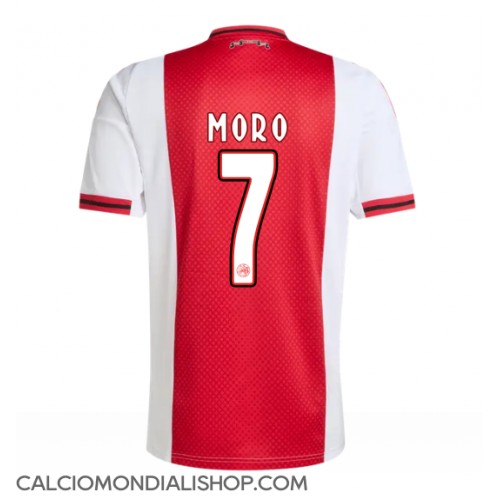 Maglie da calcio Ajax Raul Moro #7 Prima Maglia 2025-26 Manica Corta
